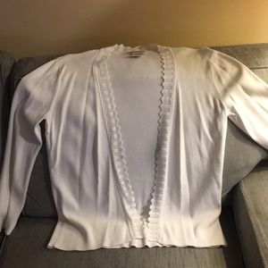White Cardigan